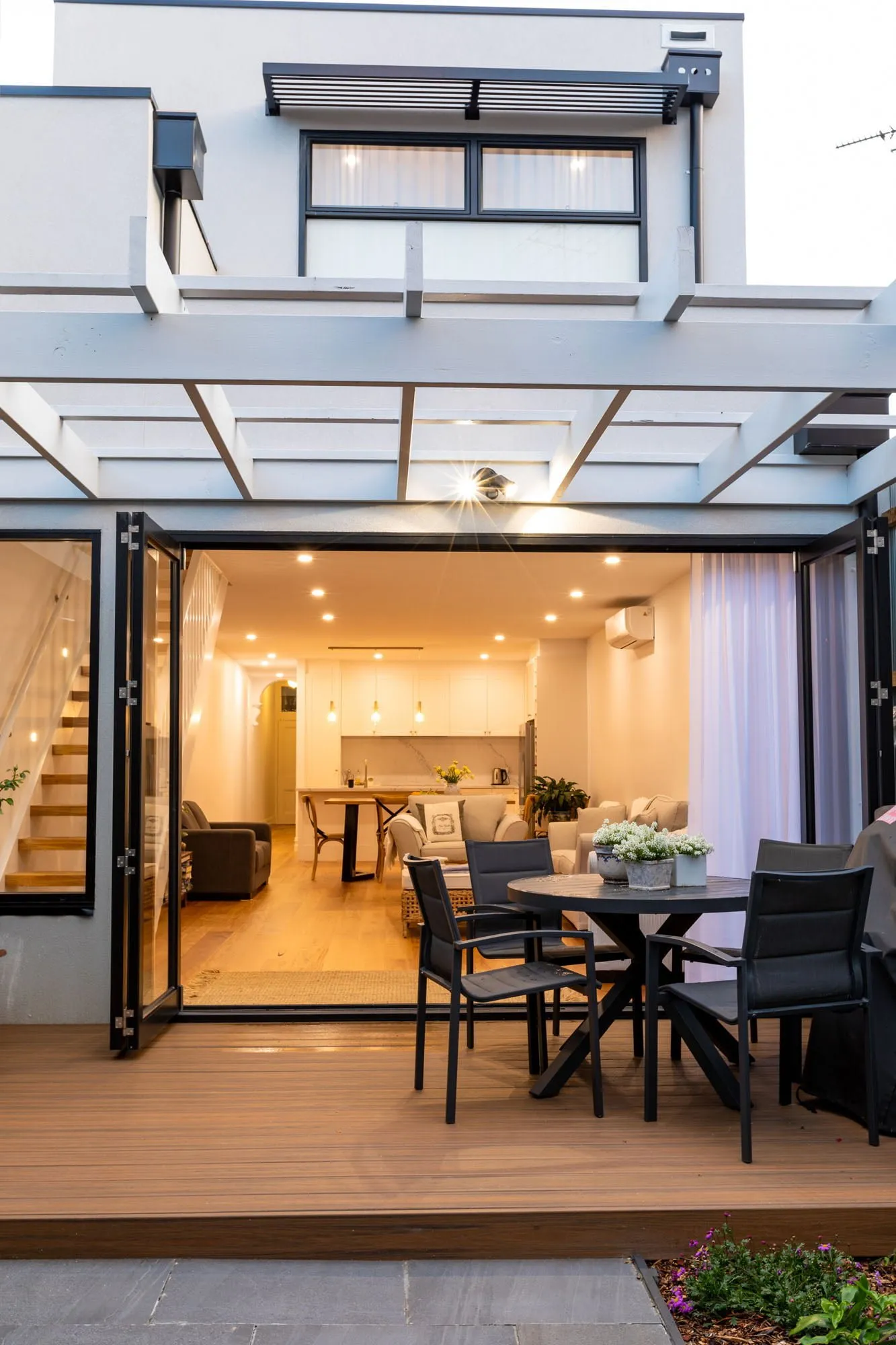 Rear extension with bifold doors on heritage home — Nicon Built